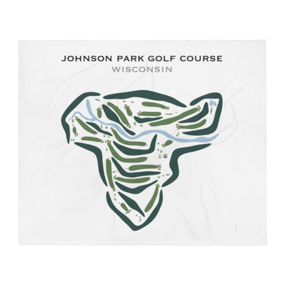 Johnson Park Golf Course, Wisconsin - Printed Golf Courses