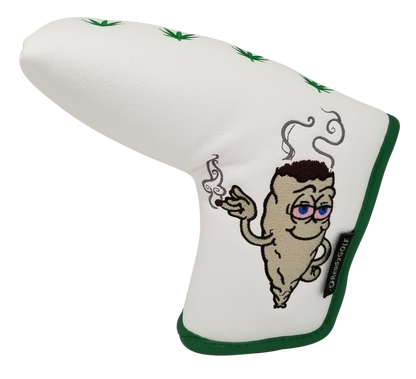Marijuana Joint Embroidered Putter Cover - Blade by ReadyGOLF