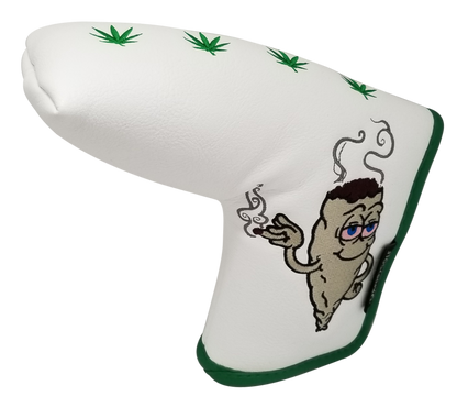 Marijuana Joint Embroidered Putter Cover - Blade by ReadyGOLF