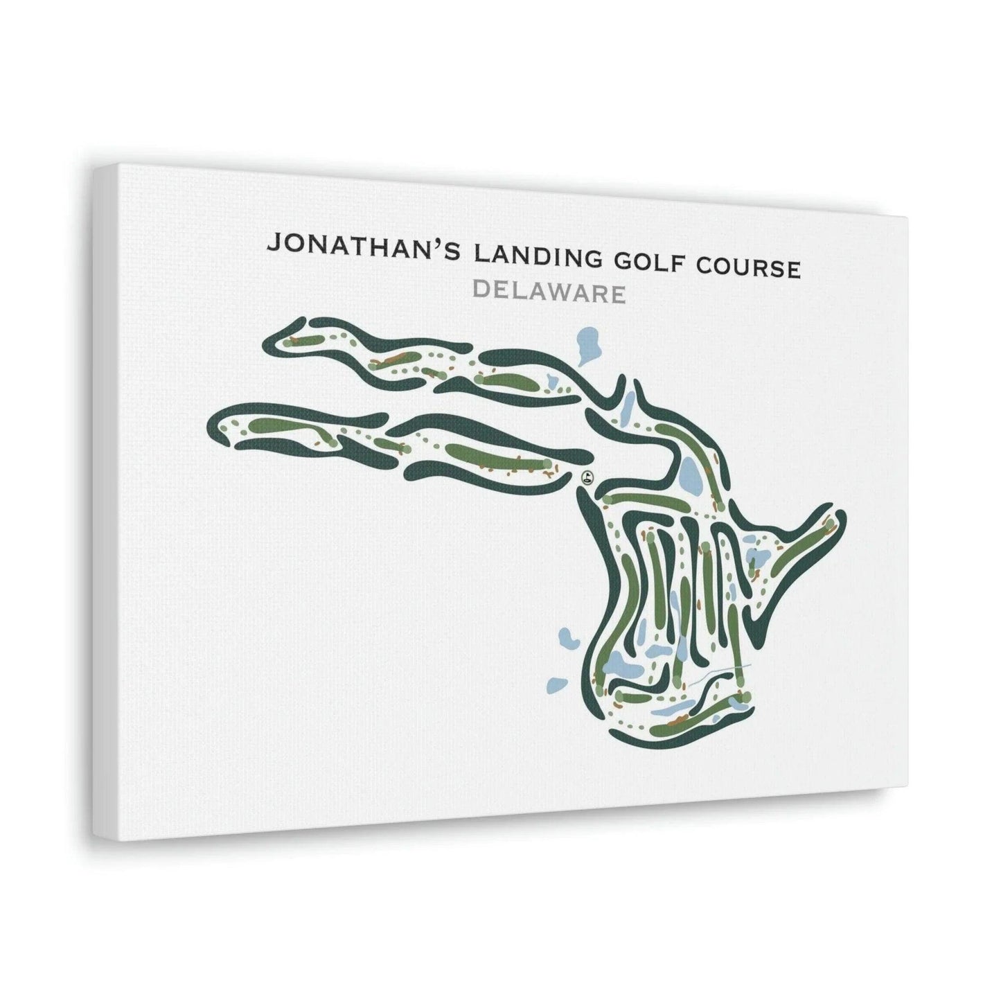 Jonathan's Landing Golf Course, Delaware - Printed Golf Courses