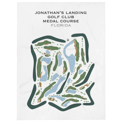 Jonathan's Landing Golf Club- Medal Course, Florida - Printed Golf Courses