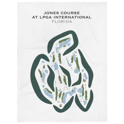 LPGA International - Jones Course, Florida - Printed Golf Courses