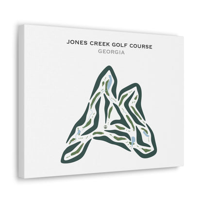 Jones Creek Golf Course, Georgia - Printed Golf Courses