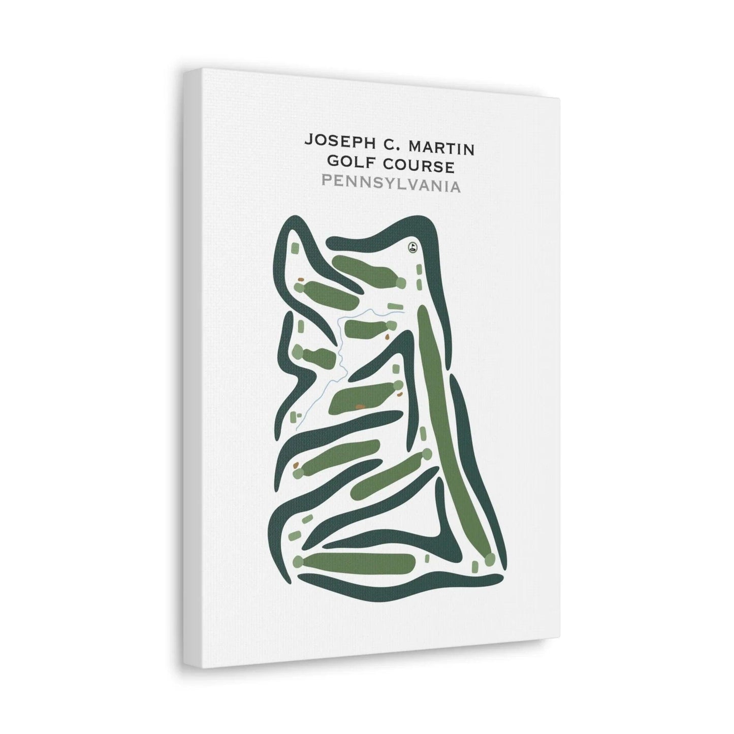 Joseph C. Martin Golf Course, Pennsylvania - Printed Golf Courses