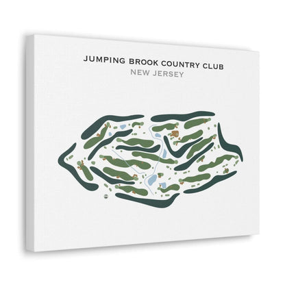 Jumping Brook Country Club, New Jersey - Printed Golf Course