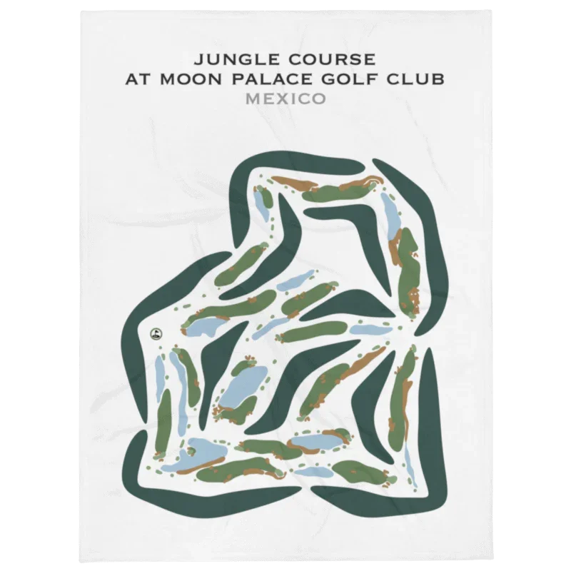 Jungle Course at Moon Palace Golf Club, Mexico - Printed Golf Courses