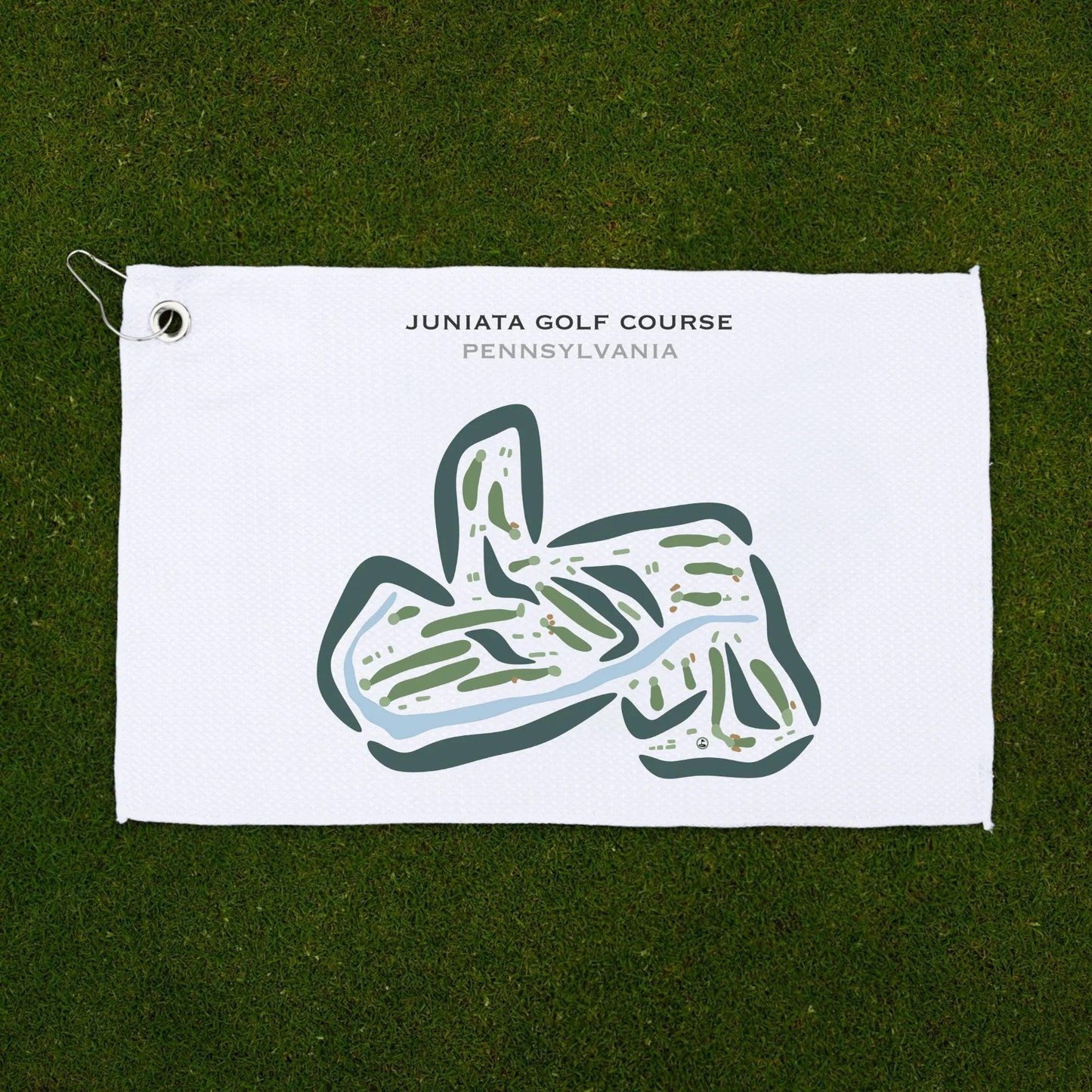 Juniata Golf Club, Pennsylvania - Printed Golf Course