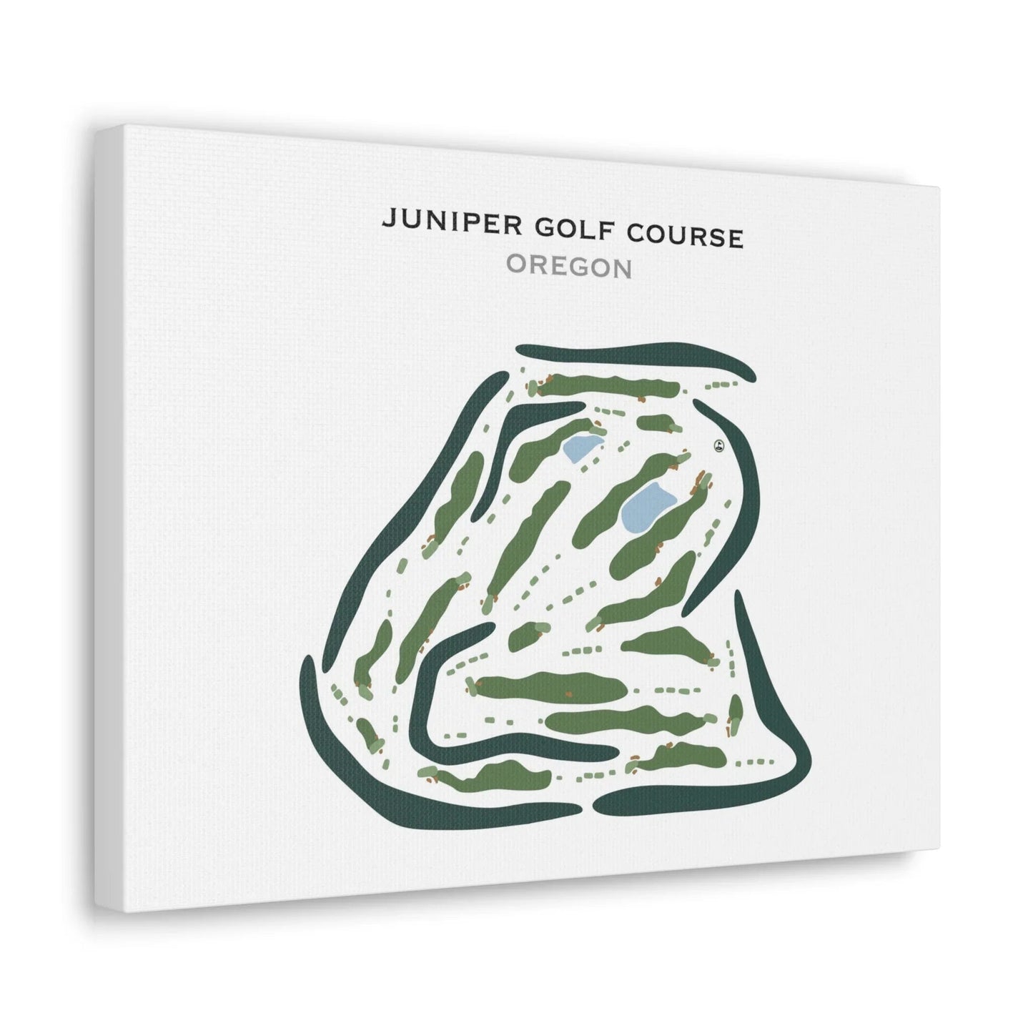 Juniper Golf Course, Oregon - Printed Golf Courses