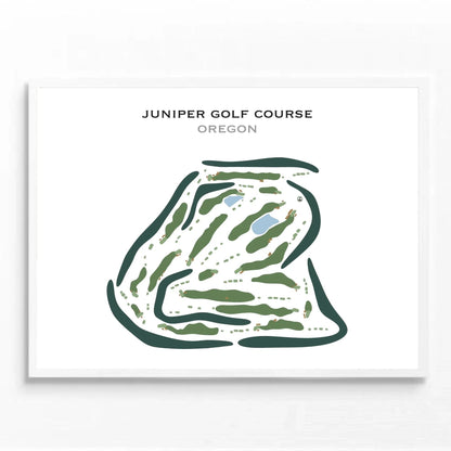 Juniper Golf Course, Oregon - Printed Golf Courses