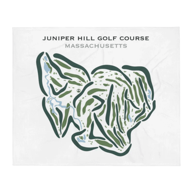 Juniper Hill Golf Course, Massachusetts - Printed Golf Courses