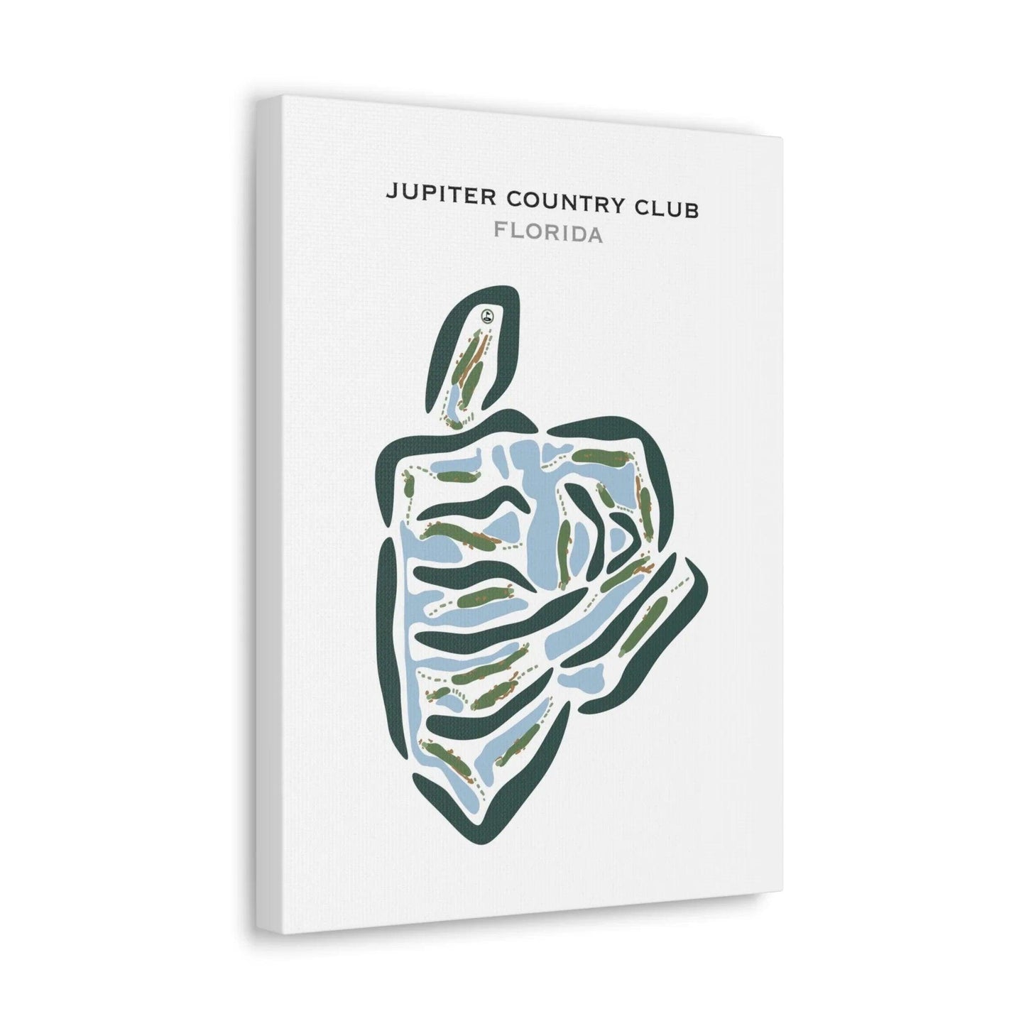 Jupiter Country Club, Florida - Printed Golf Courses