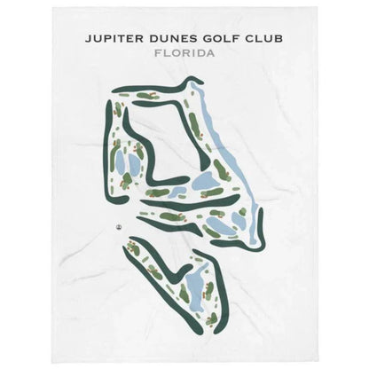 Jupiter Dunes Golf Club, Florida - Printed Golf Course