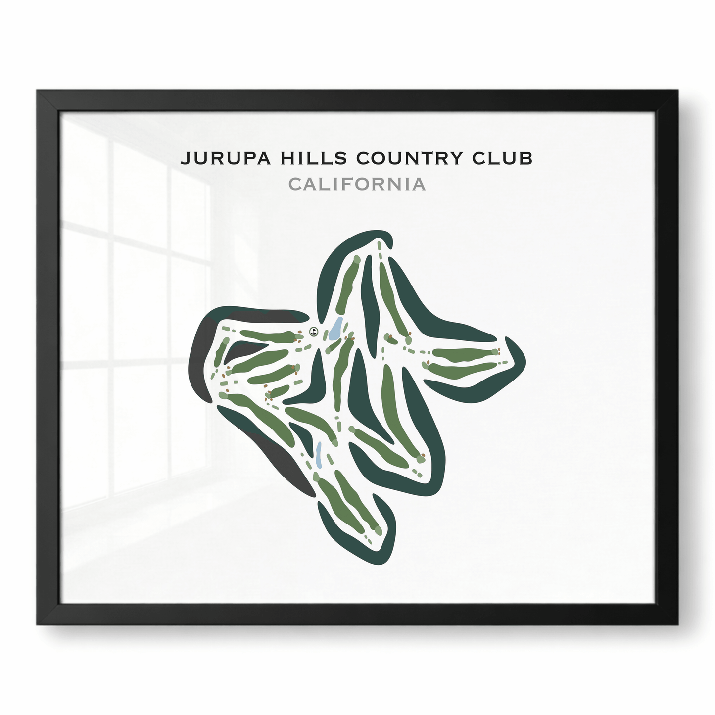 Jurupa Hills Country Club, California - Printed Golf Courses