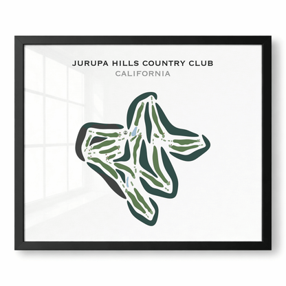Jurupa Hills Country Club, California - Printed Golf Courses
