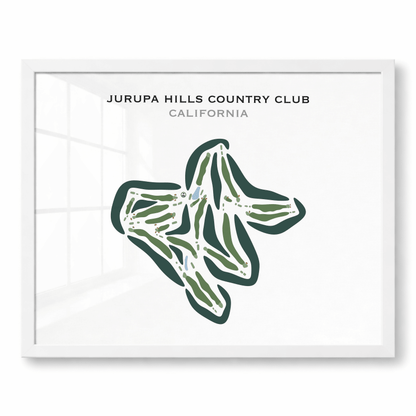 Jurupa Hills Country Club, California - Printed Golf Courses
