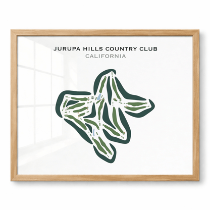 Jurupa Hills Country Club, California - Printed Golf Courses