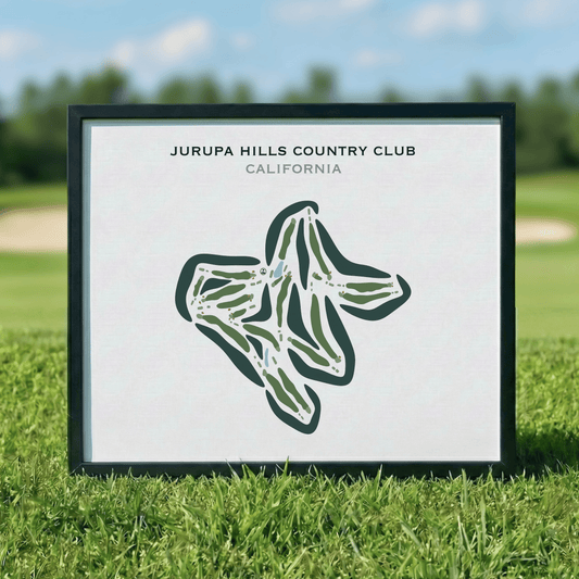 Jurupa Hills Country Club, California - Printed Golf Courses