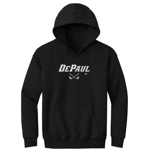 DePaul Blue Demons Golf Minimalist WHT