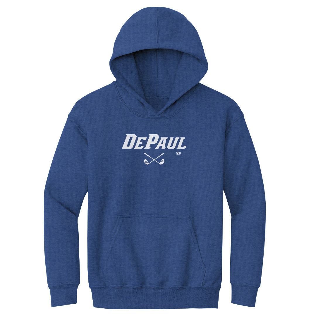 DePaul Blue Demons Golf Minimalist WHT