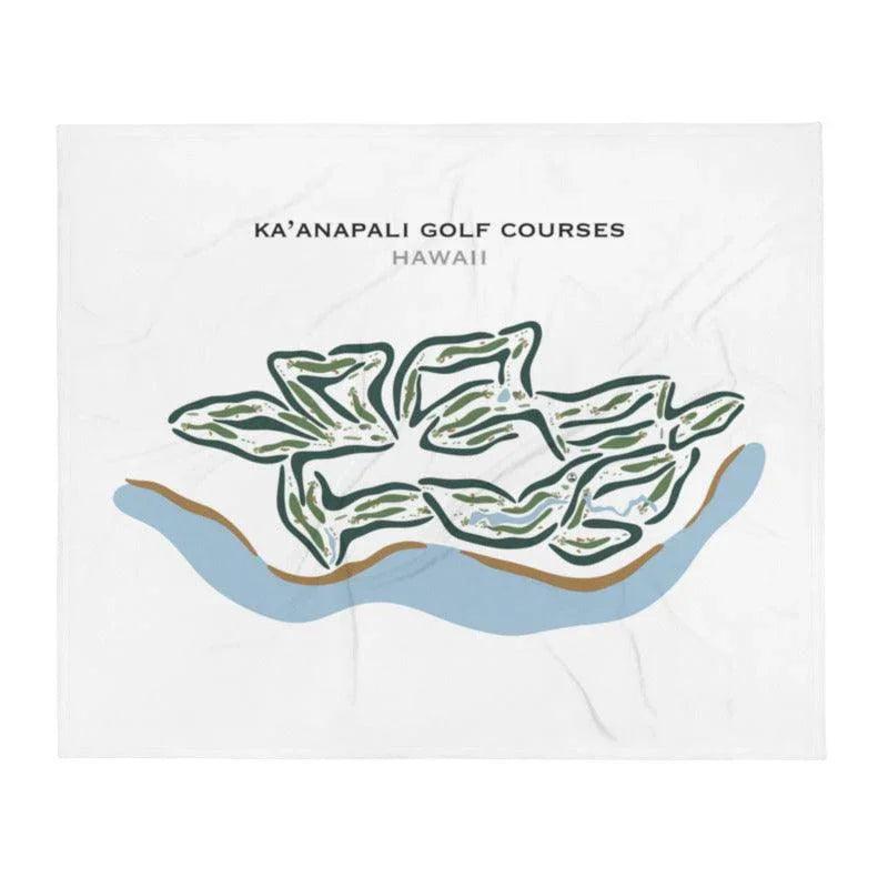 Ka'anapali Golf Courses, Hawaii - Printed Golf Courses