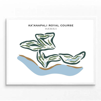 Ka’anapali, Royal Golf Course, Hawaii - Printed Golf Courses