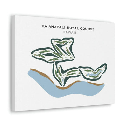 Ka’anapali, Royal Golf Course, Hawaii - Printed Golf Courses
