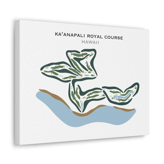 Ka’anapali, Royal Golf Course, Hawaii - Printed Golf Courses
