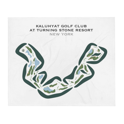 Kaluhyat Golf Club at Turning Stone Resort, New York - Printed Golf Courses
