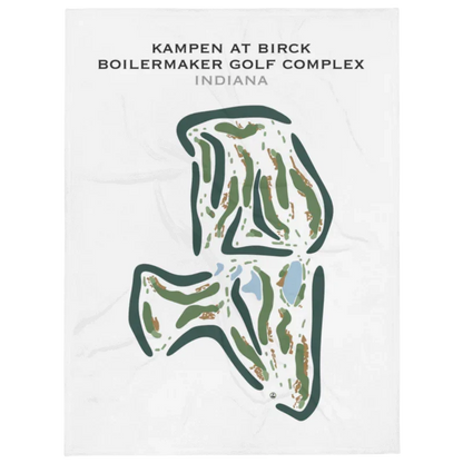 Kampen at Birck Boilermaker Golf Complex, Indiana - Printed Golf Courses