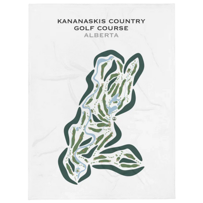 Kananaskis Country Golf Course, Alberta, Canada - Printed Golf Courses