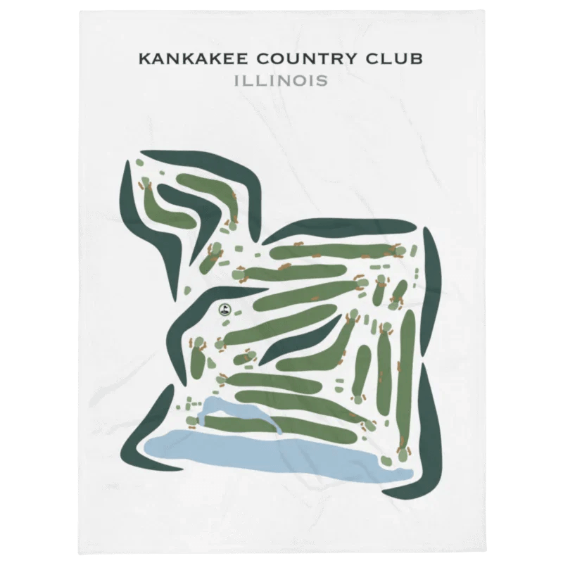 Kankakee Country Club, Illinois - Printed Golf Courses