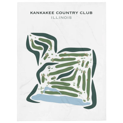 Kankakee Country Club, Illinois - Printed Golf Courses