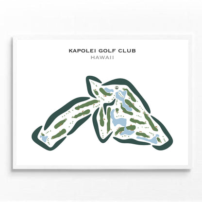 Kapolei Golf Club, Hawaii - Printed Golf Courses