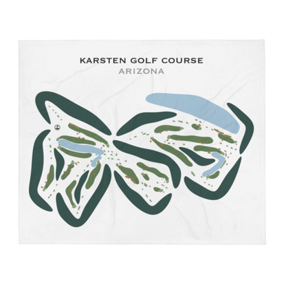 Karsten Golf Course, Arizona - Printed Golf Courses