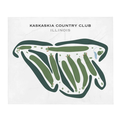 Kaskaskia Country Club, Illinois - Printed Golf Courses