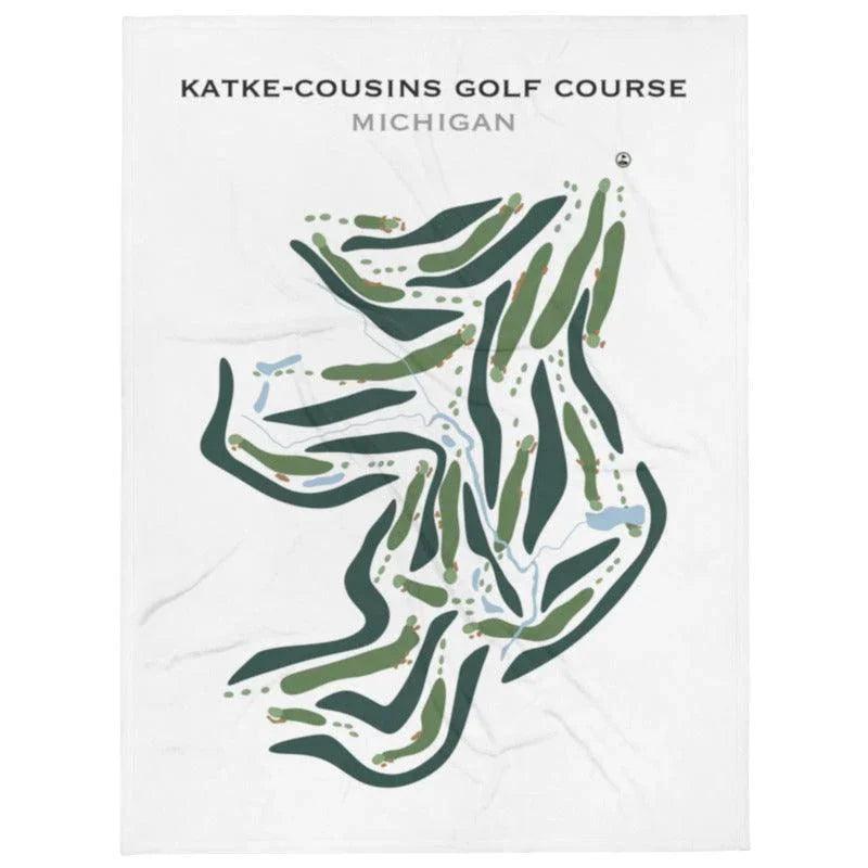 Katke - Cousins Golf Course, Michigan - Printed Golf Courses
