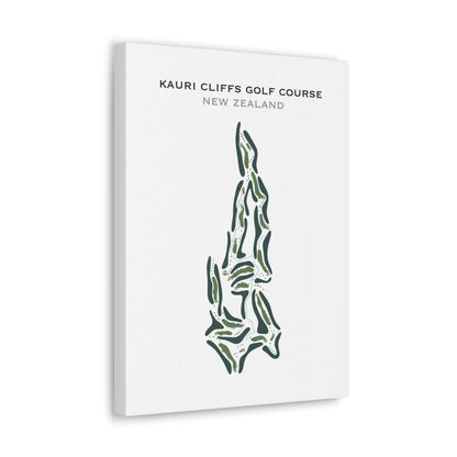 Kauri Cliffs Golf Course, New Zealand - Printed Golf Course