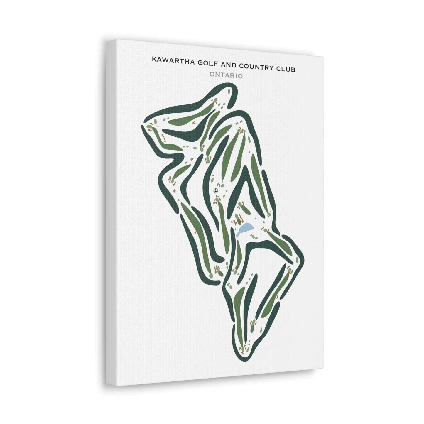 Kawartha Golf Club, Ontario, Canada - Printed Golf Courses