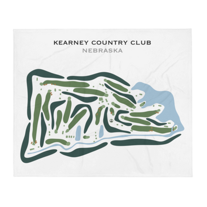 Kearney Country Club, Nebraska - Printed Golf Courses
