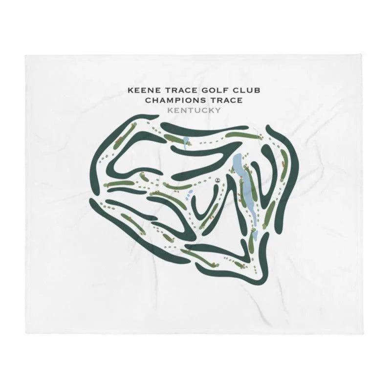 Keene Trace Golf Club Champions Trace, Kentucky - Printed Golf Courses