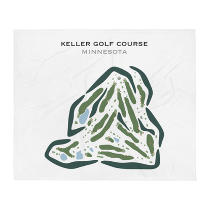 Keller Golf Course, Minnesota - Printed Golf Courses