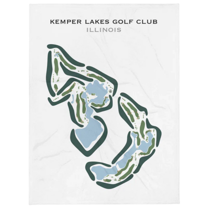 Kemper Lakes Golf Club, Illinois - Printed Golf Courses