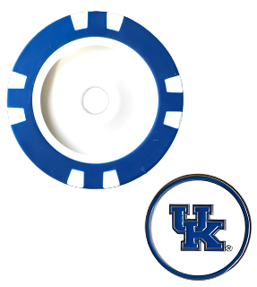 Officially Licensed Kentucky Wildcats Poker Chip Ball Marker