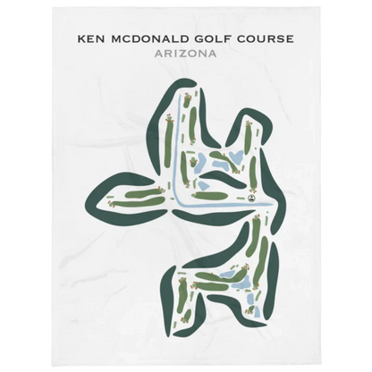Ken McDonald Golf Course, Arizona - Printed Golf Courses