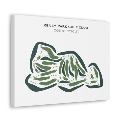 Keney Park Golf Course, Connecticut - Printed Golf Courses