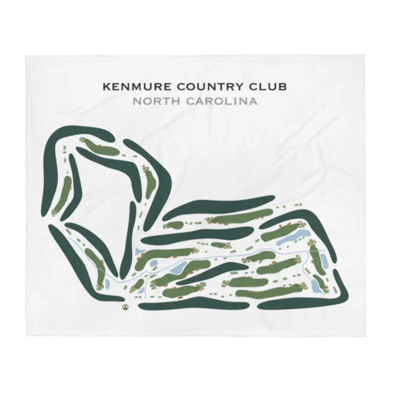 Kenmure Country Club, North Carolina - Printed Golf Courses