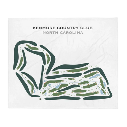 Kenmure Country Club, North Carolina - Printed Golf Courses
