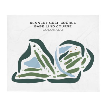 Kennedy Golf Course, Babe Lind Course, Colorado - Printed Golf Courses