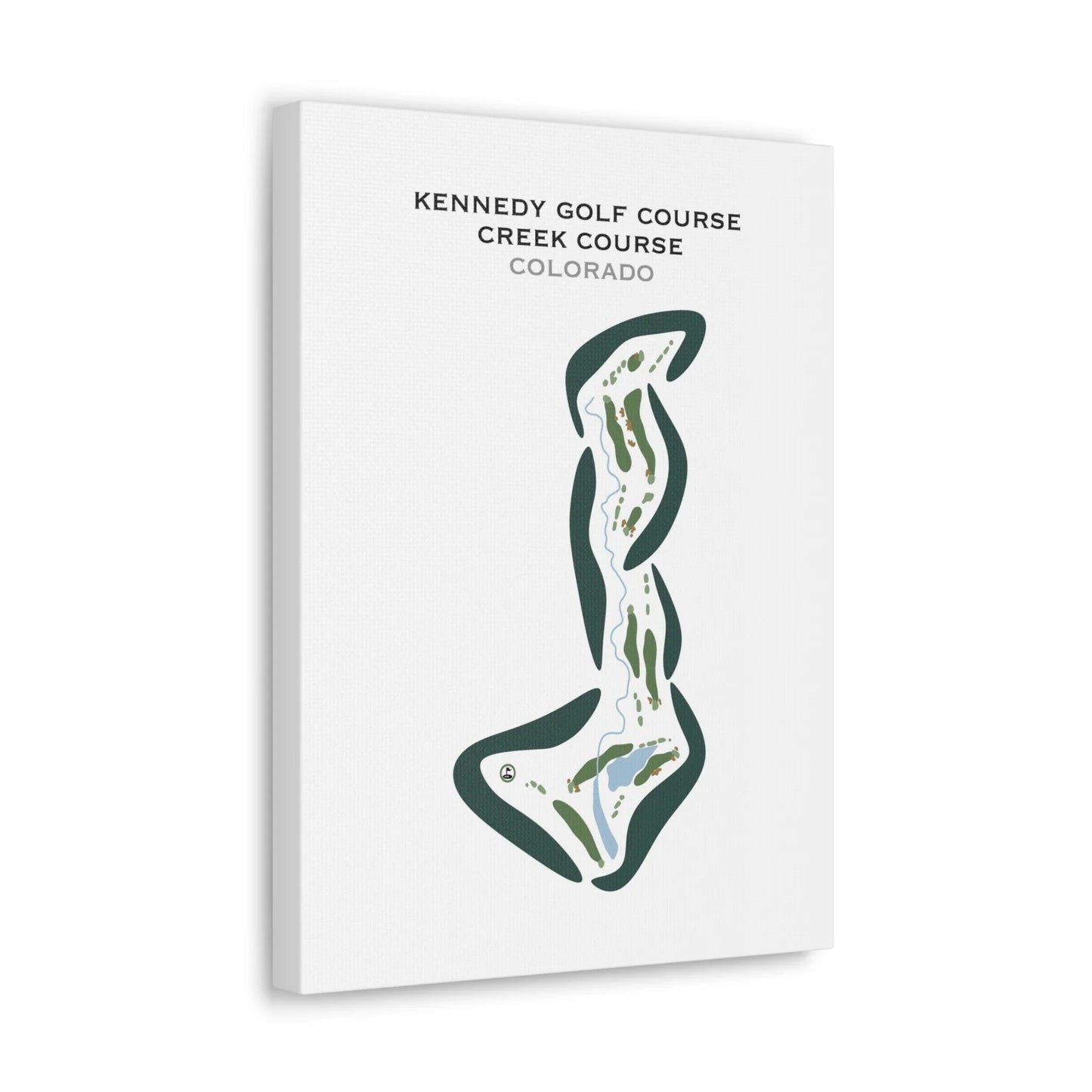 Kennedy Golf Course, Creek Course, Colorado - Printed Golf Courses