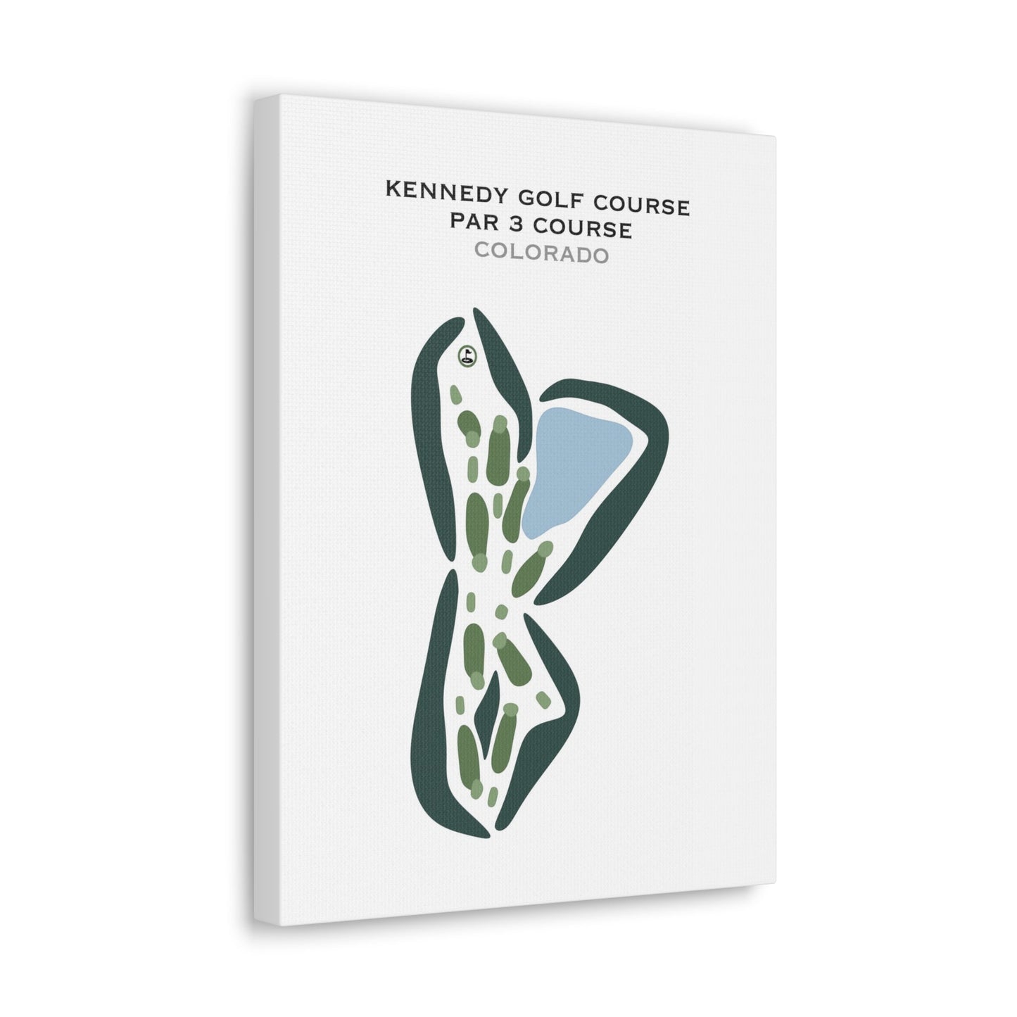 Kennedy Golf Course, Par 3 Course, Colorado - Printed Golf Courses